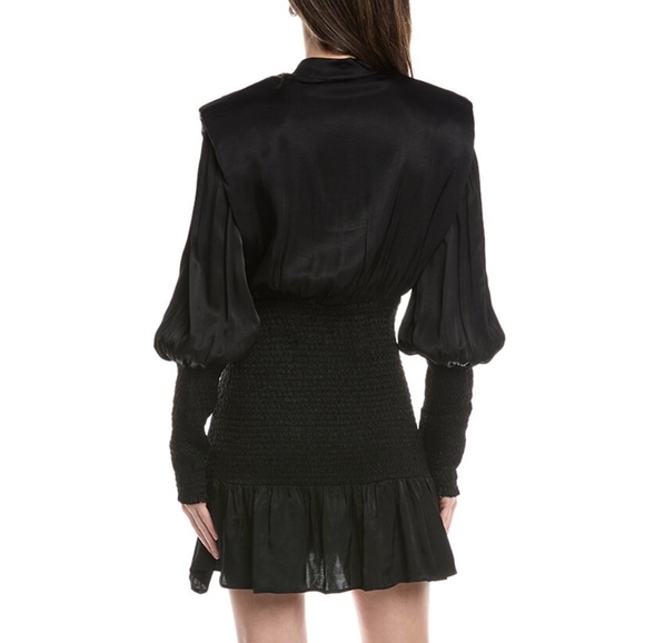 FARM Rio Black Mini Dress - Picture 3 of 14